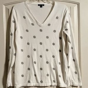 Vintage Tommy Hilfiger pullover polka dot sweater